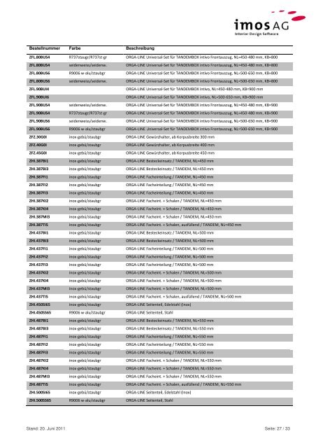 Informationsblatt - imos