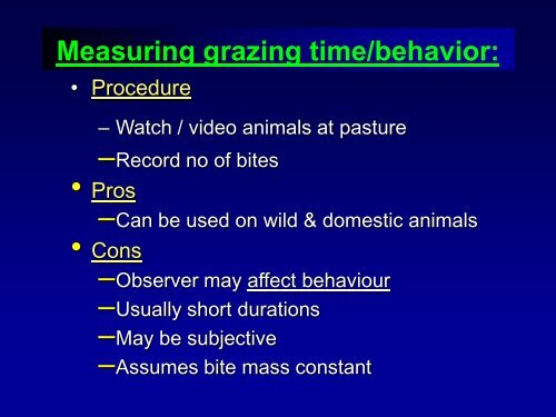 14. Measuring Feed Intake - Department of Animal Sciences ...