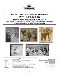 Social and Cultural History - Buffalo and Erie County Public Library