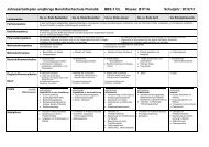 Jahresarbeitsplan einjÃ¤hrige Berufsfachschule Floristik BBS 3 OL ...