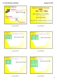 1-2 Linear Measure.notebook - Mrs. Foy's Classroom