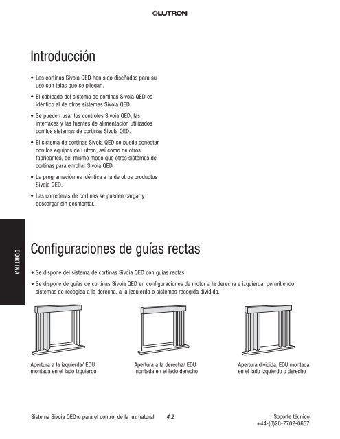 Guia de referencia tÃ©cnica - Lutron