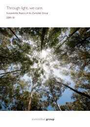 Zumtobel Group Sustainability Report - THORN Lighting