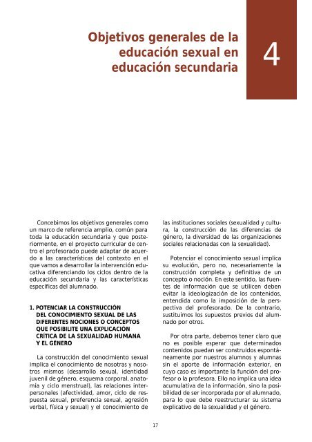 Una propuesta contructivista para la EducaciÃ³n Sexual. - Junta de ...