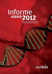 Informe ASEBIO 2012