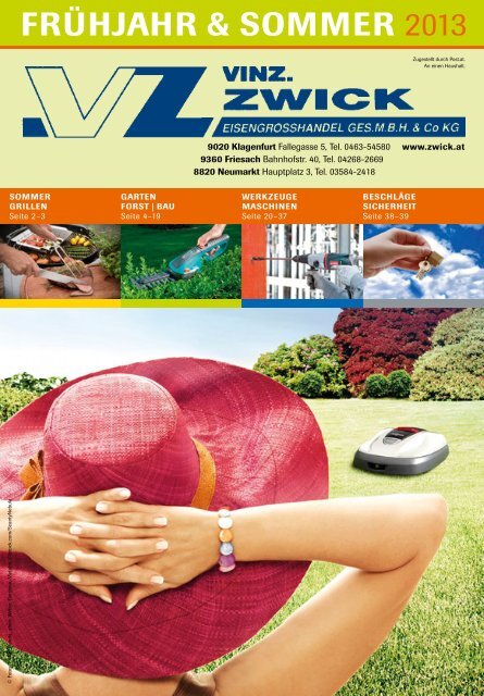 Download Zwick Katalog FrÃƒÂ¼hjahr & Sommer 2013