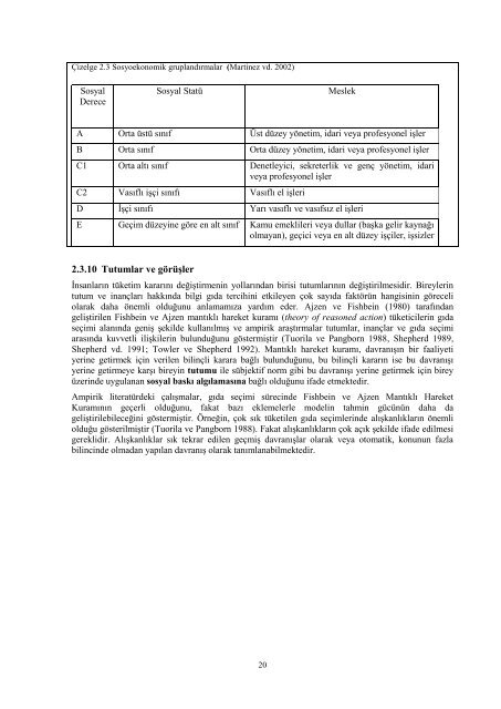 Doktora Tezi - Tarımsal Ekonomik Araştırma Enstitüsü