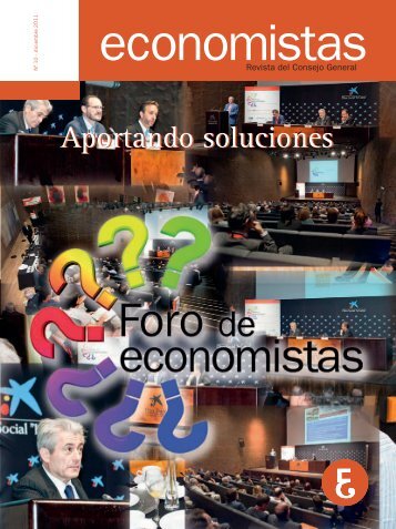 Aportando soluciones - Consejo General de Colegios de Economistas