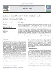 Mechanisms of interdiffusion in Pd–Cu thin film diffusion couples