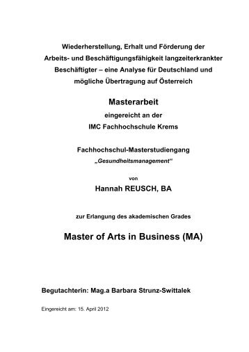 Download als PDF - Neue Wege im BEM