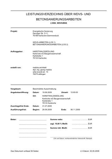 D 11 - Hardtwaldsiedlung Karlsruhe Baugenossenschaft