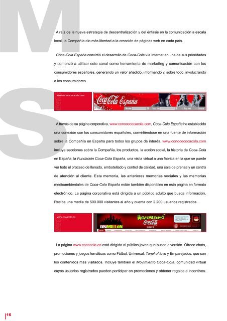 Informe 2003 - Coca-Cola