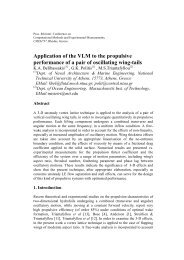 Application of the Vortex Lattice Method to the propulsive ...