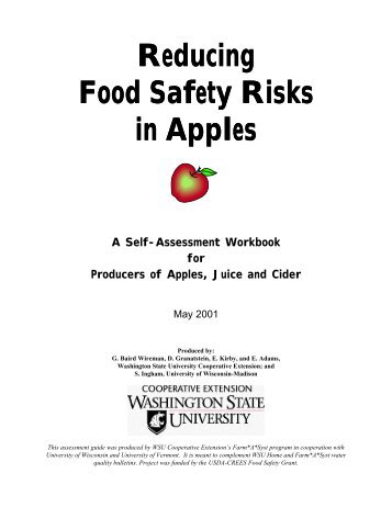 Reducing Food Safety Risks in Apples - Washington State University