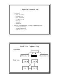 Chapter 1 Sample Code Real-Time Programming