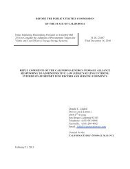 02-21-13 CESA Reply Comments - California Energy Storage Alliance