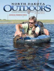 2012 fishing outlook - North Dakota Game and Fish