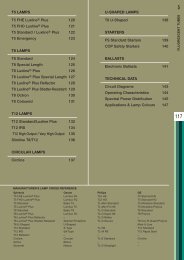 Fluorescent Lamps - European Lamp Group