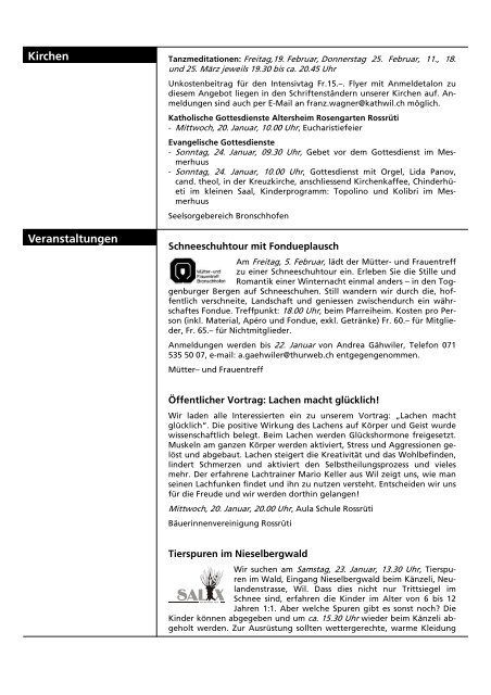 Mitteilungsblatt Nr. 03 vom 18. Januar 2010 (pdf - Gemeinde ...