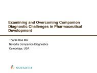 Examining and Overcoming Companion Diagnostic Challenges in ...