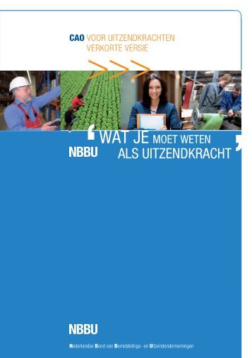 NBBU Verkorte Versie CAO Uitzendkrachten