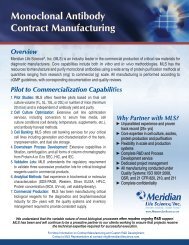 Monoclonal Antibody Contract Manufacturing Brochure - Antibodies ...