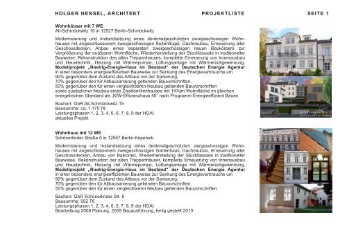 Download - Holger Hensel Architekt Berlin