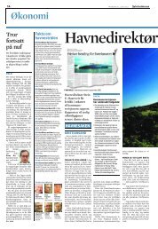 Fakta om havnestriden - TVU-INFO