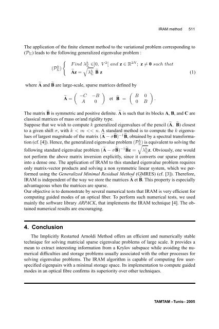 Tamtam Proceedings - lamsin