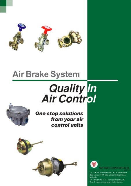 Air Brake System - YAP SWEE LEONG SDN BHD