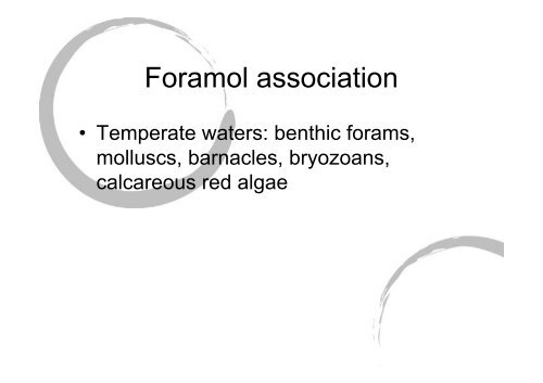 Carbonate environments