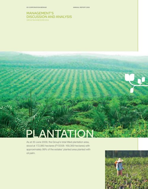 plantation - IOI Group