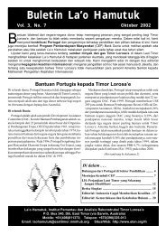 Chapter 7.4: Arbitrary detention, torture and ill-treatment - CAVR