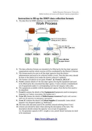 http://www.idrn.gov.in Instruction to fill up the IDRN ... - District Alwar