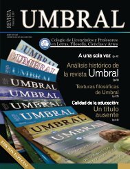 Revista Umbral XXIV - Colypro