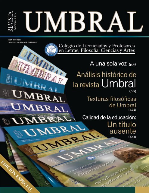 Revista Umbral XXIV - Colypro