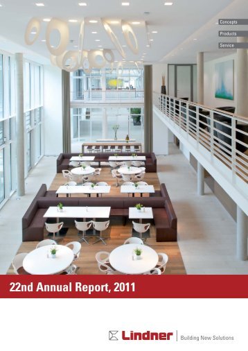 22nd Annual Report, 2011 - Lindner Group