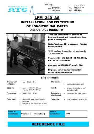 REFERENCE FILE LPM 240 AS - Meta-Mak