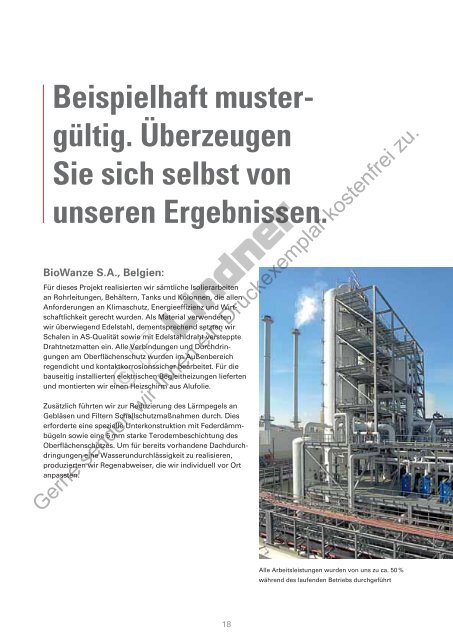 Broschüre Isoliertechnik und Industrieservice (PDF) - Lindner Group