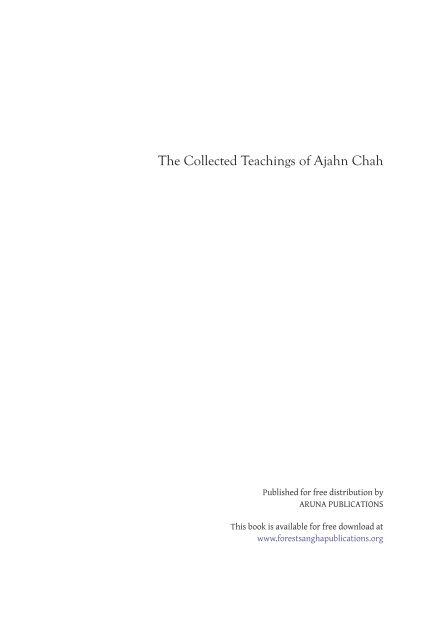 The-Collected-Teachings-of-Ajahn-Chah-Single-Volume