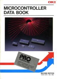 microcontroller data book oki - Index of