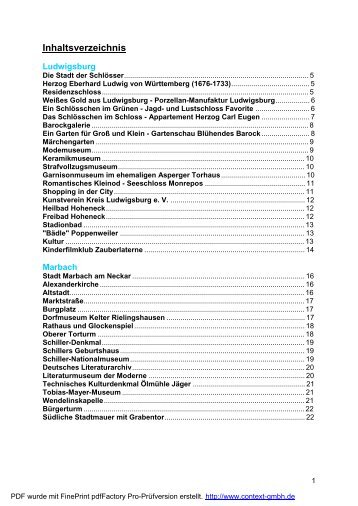 Download Infomappe (PDF) - Jugendherberge Ludwigsburg