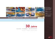 30 Jahre - Hundegger Maschinenbau Gmbh