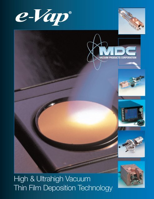 High & Ultrahigh Vacuum Thin Film Deposition Technology