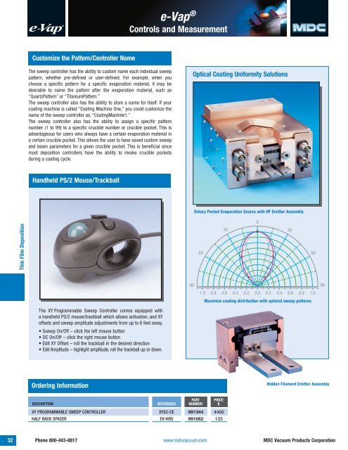 High & Ultrahigh Vacuum Thin Film Deposition Technology