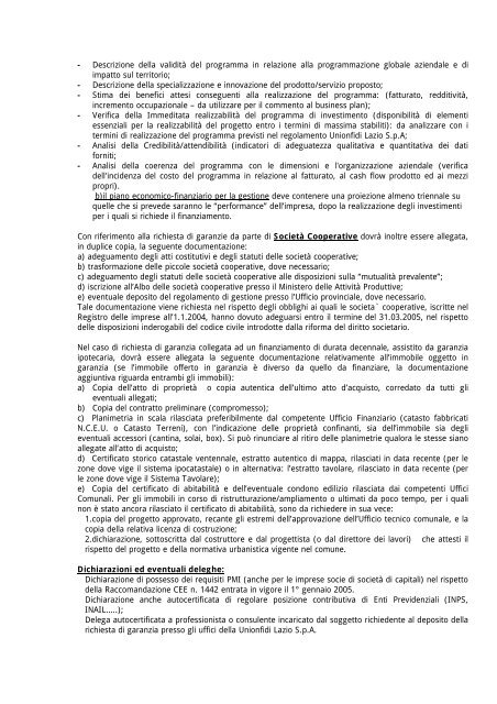 Documentazione Da Allegar