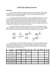 Friedel-Crafts Acylation of Ferrocene