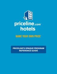 Priceline Opaque Reference Guide