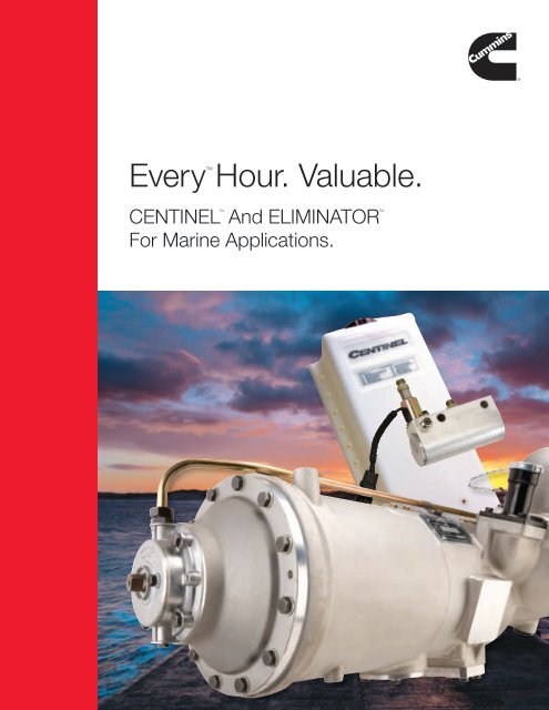 Centinel and Eliminator for Marine - Cummins