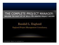THE COMPLETE PROJECT MANAGER: